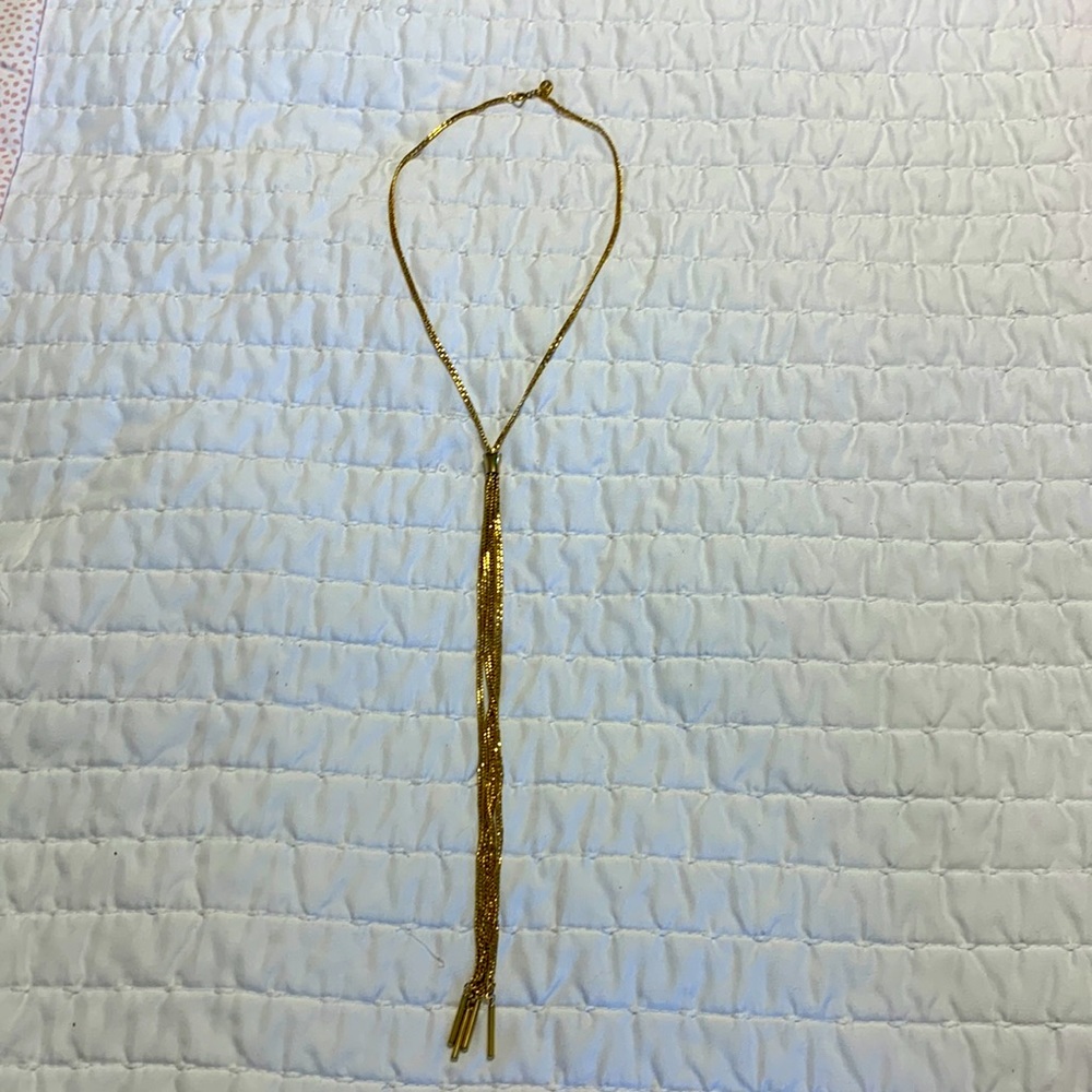 Gold Park Lane necklace. EUC